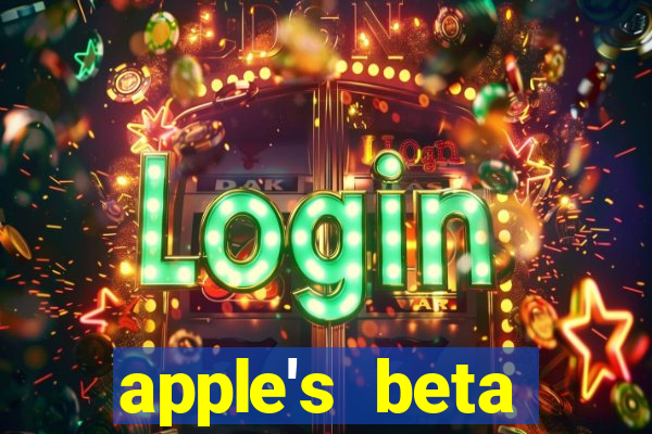 apple's beta software program