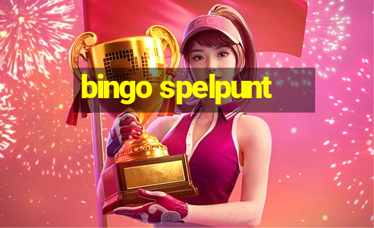 bingo spelpunt