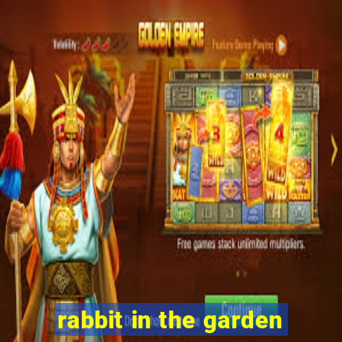 rabbit in the garden