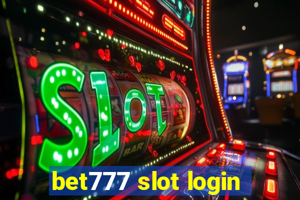 bet777 slot login