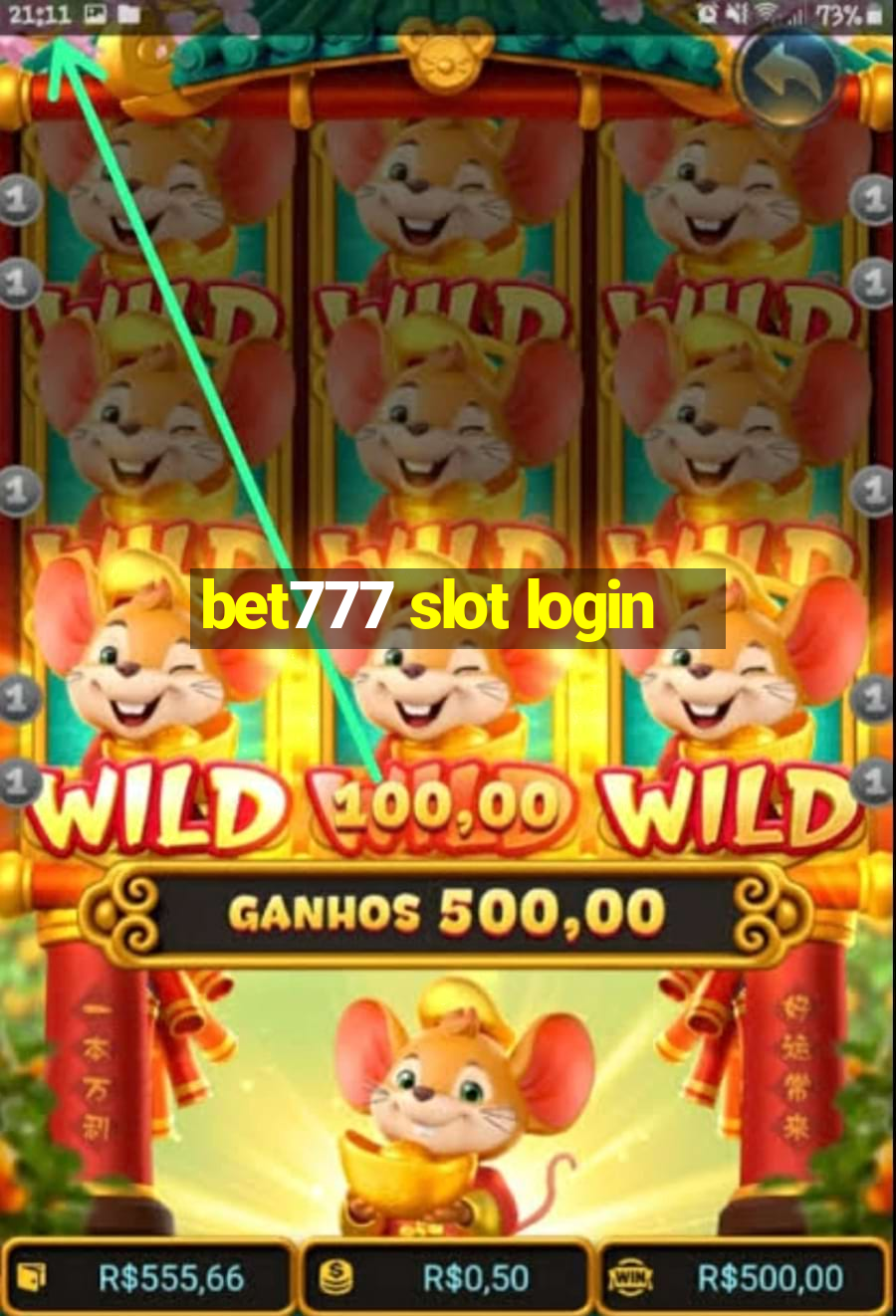 bet777 slot login