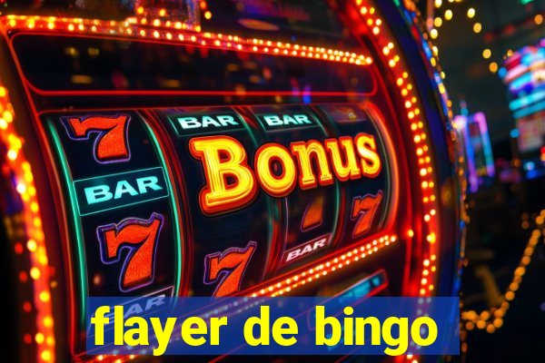 flayer de bingo