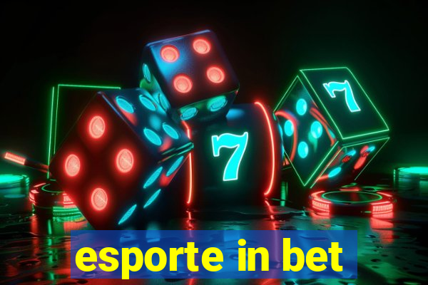 esporte in bet