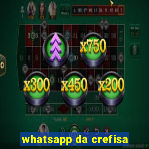 whatsapp da crefisa