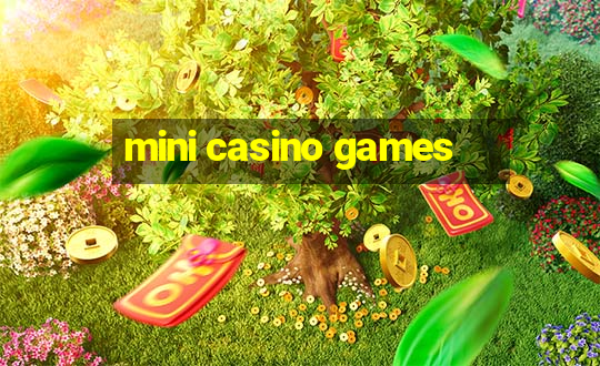 mini casino games