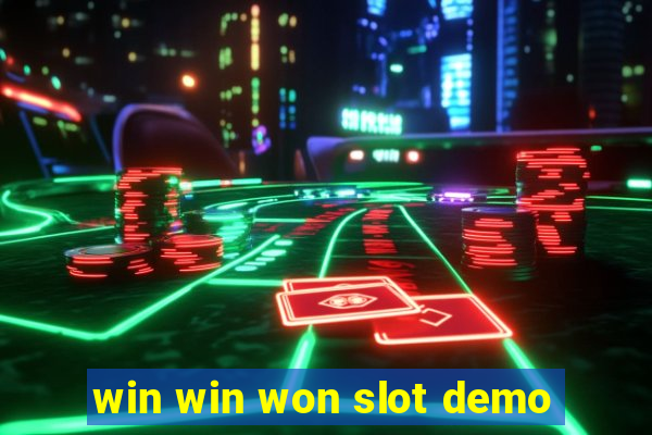 win win won slot demo