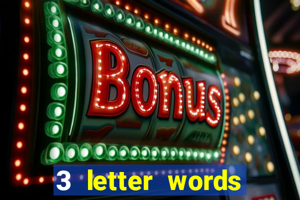 3 letter words from casino