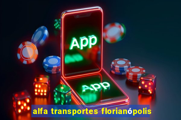 alfa transportes florianópolis