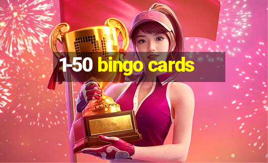 1-50 bingo cards