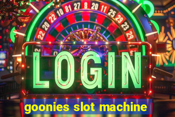 goonies slot machine