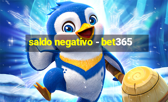 saldo negativo - bet365