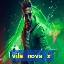 vila nova x operário palpite