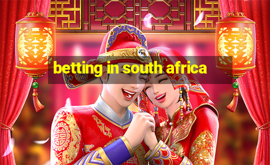 betting in south africa