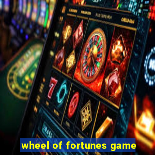 wheel of fortunes game