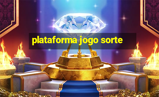 plataforma jogo sorte