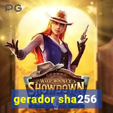 gerador sha256