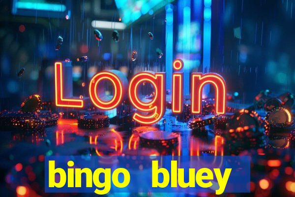 bingo bluey personajes png