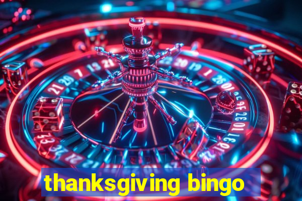 thanksgiving bingo