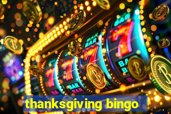 thanksgiving bingo