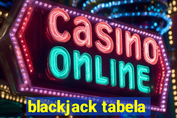 blackjack tabela