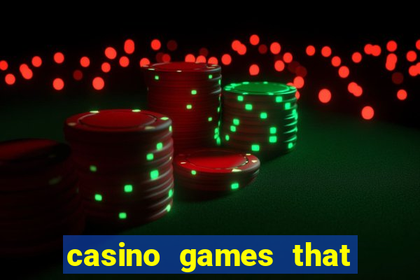 casino games that pay real money with no deposit