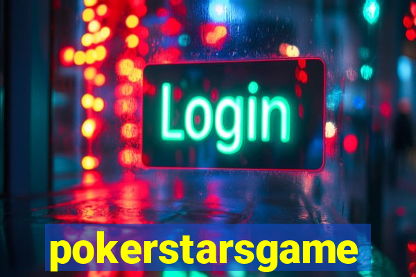 pokerstarsgame