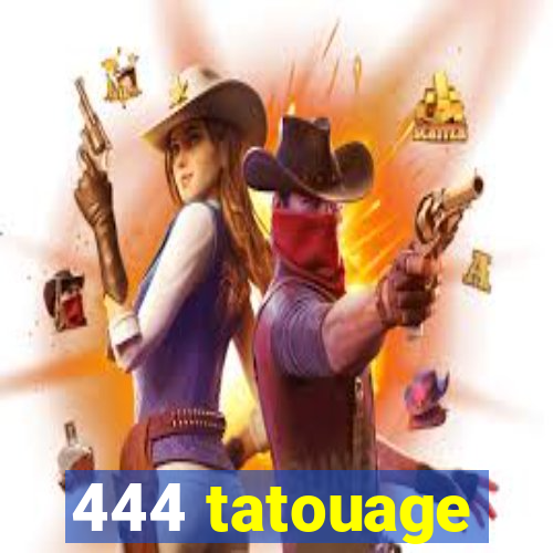 444 tatouage