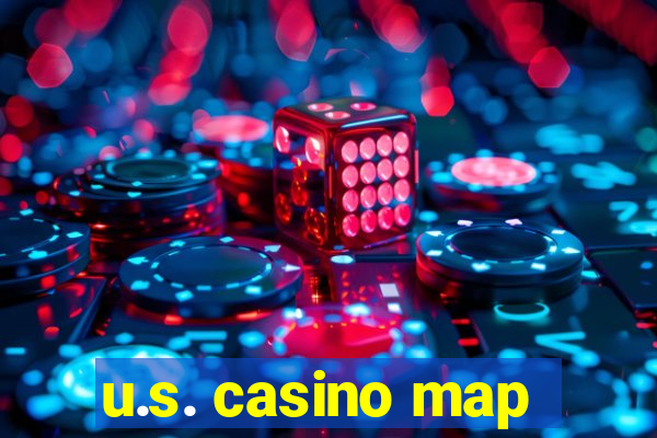 u.s. casino map