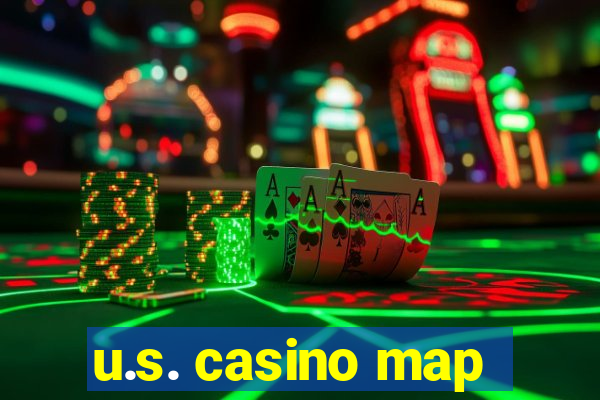 u.s. casino map