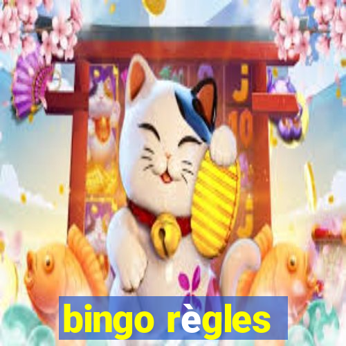 bingo règles