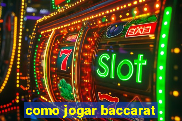 como jogar baccarat