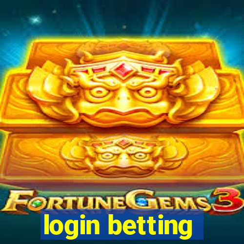 login betting