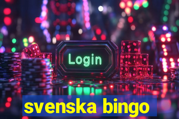 svenska bingo