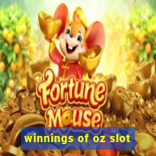 winnings of oz slot