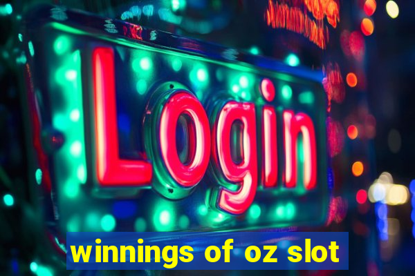 winnings of oz slot