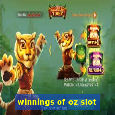 winnings of oz slot