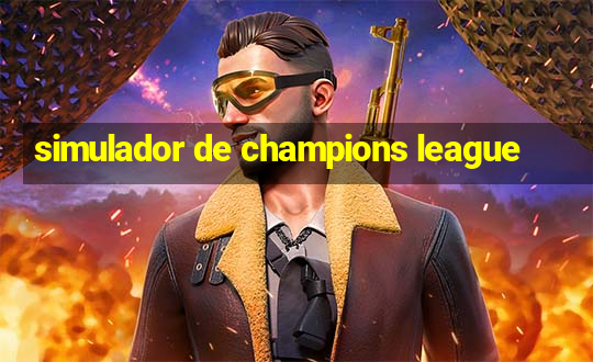 simulador de champions league