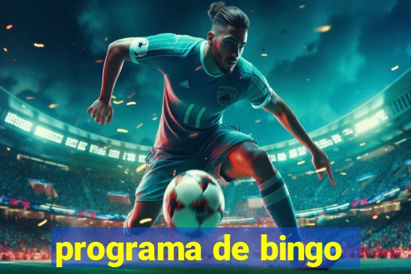 programa de bingo