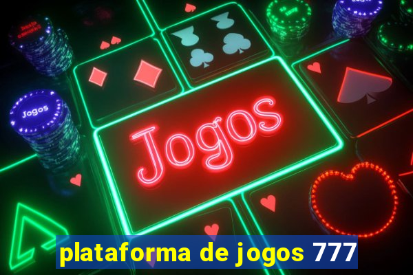 plataforma de jogos 777