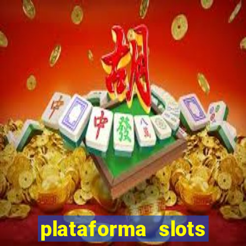 plataforma slots com b?nus de cadastro