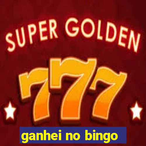 ganhei no bingo