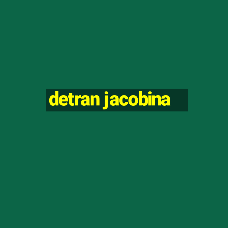 detran jacobina