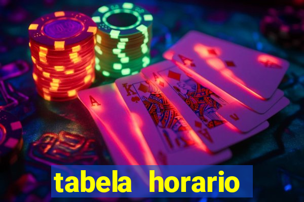 tabela horario pagante fortune tiger