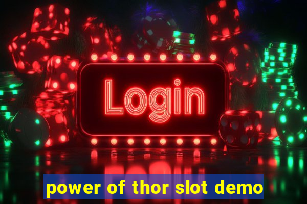 power of thor slot demo