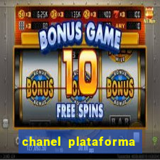 chanel plataforma de jogo