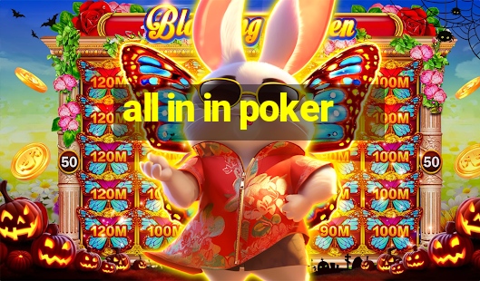 all in in poker