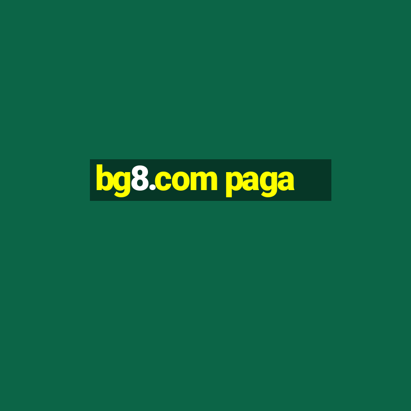 bg8.com paga