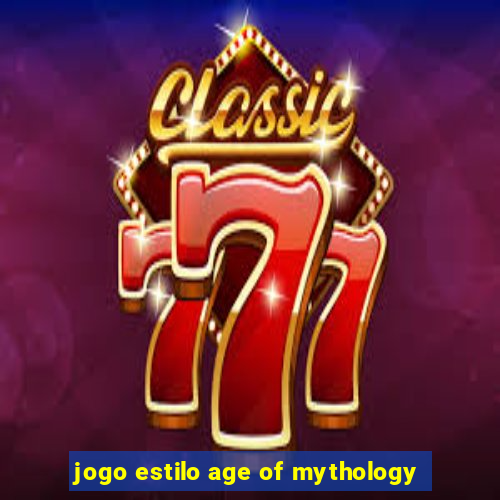 jogo estilo age of mythology