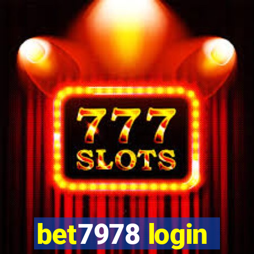 bet7978 login