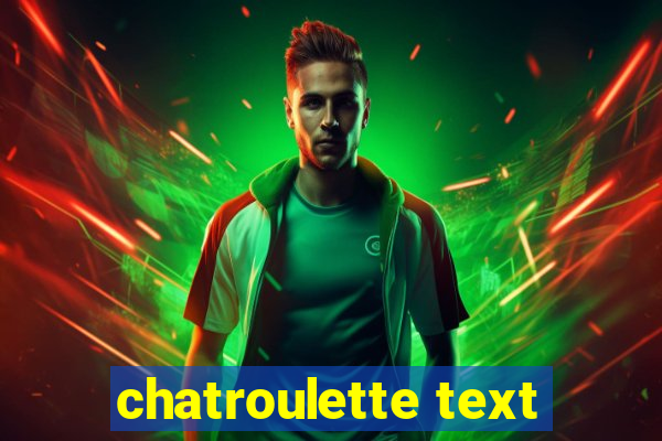 chatroulette text